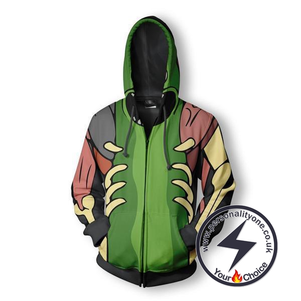 Rick and Morty Jacket Zip Up Hoodie